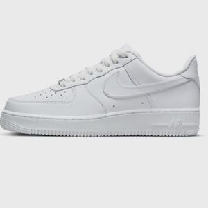 Women’s White Nike Airforces Size 10